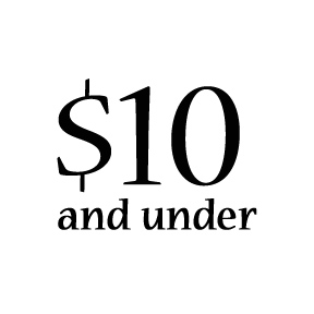 $10 and Under