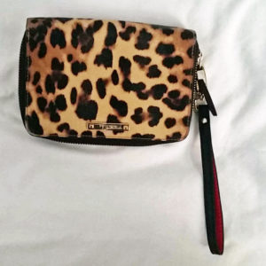 leopard print wallet